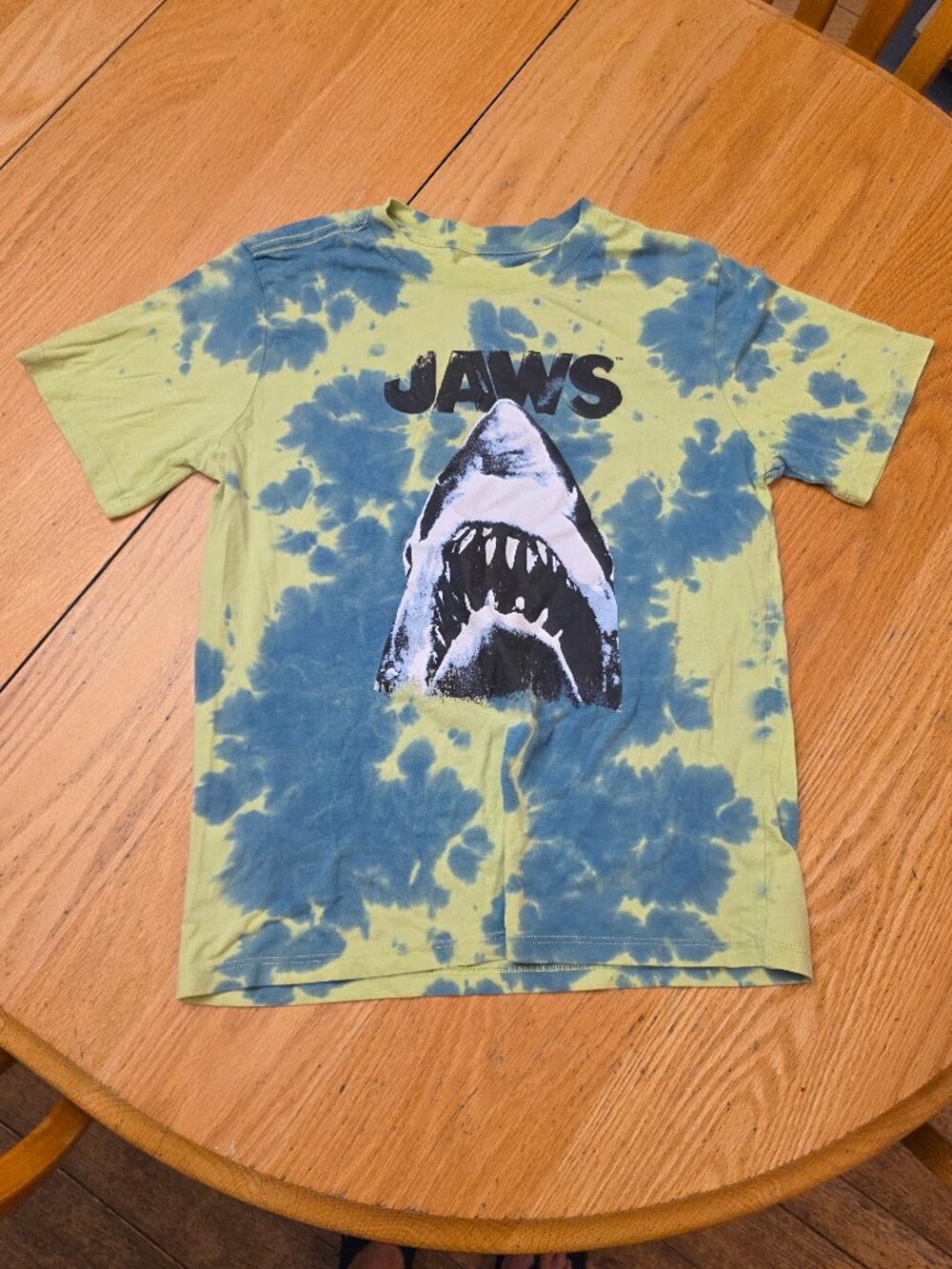 JAWS Youth Tie-Dye T-Shirt Size XL